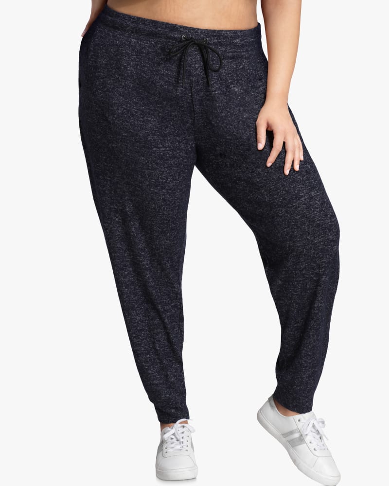 Front of plus size Waverly Knit Joggers by Marc NY | Dia&Co | dia_product_style_image_id:117323